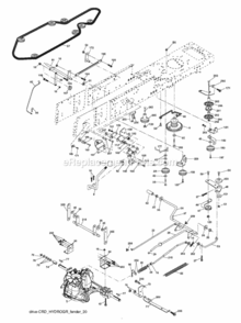 Part Location Diagram of 532438735 Husqvarna 