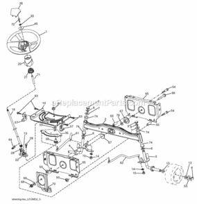Page I Diagram and Parts List for PB19542LT 2008-04 - 96042003402 Poulan Lawn Tractor