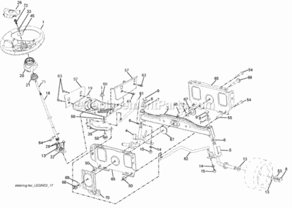 Page I Diagram and Parts List for PB19546LT 2008-12 Husqvarna Lawn Tractor