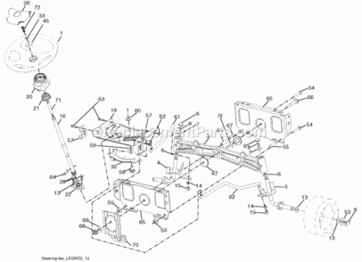 Page I Diagram and Parts List for PB195H42LTX 2008-04 Husqvarna Lawn Tractor