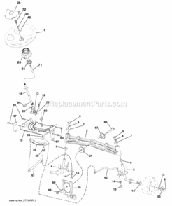Page I Diagram and Parts List for PB195H42LT 2009-10 Husqvarna Lawn Tractor