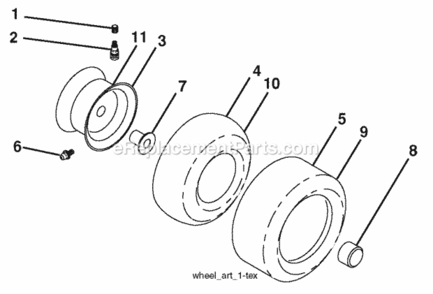 Page J Diagram and Parts List for PB195H42LT 2010-01 Husqvarna Lawn Tractor