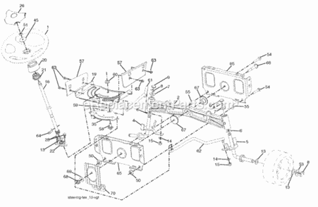 Page I Diagram and Parts List for PB20H46LT 96042004201 2007-01 Husqvarna Lawn Tractor