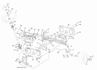 Page I Diagram and Parts List for PB22H46YT 2007-01 Husqvarna Lawn Tractor