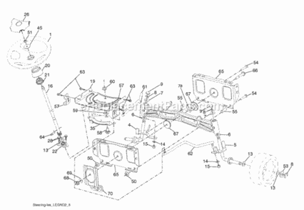 Page I Diagram and Parts List for PB22H46YT 96042003802 2008-01 Husqvarna Lawn Tractor