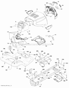 Part Location Diagram of 430395 Husqvarna Grille