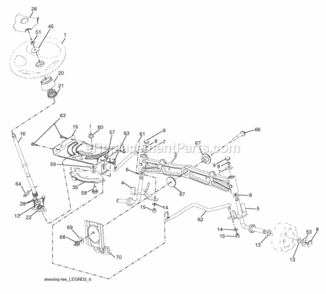 Page I Diagram and Parts List for PB22H54BFX 2008-06 Husqvarna Lawn Tractor