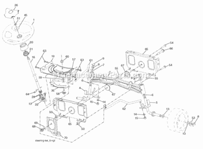 Page I Diagram and Parts List for PB22H54YT 2006-01 Husqvarna Lawn Tractor