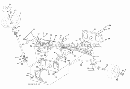 Page I Diagram and Parts List for PB22TH42YT 2008-03 Husqvarna Lawn Tractor