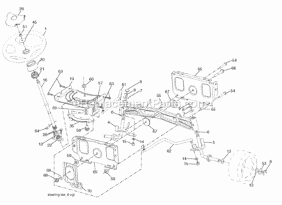 Page I Diagram and Parts List for PB24H48YT 2006-03 Husqvarna Lawn Tractor
