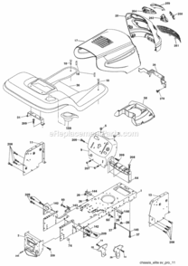 Part Location Diagram of 192393X428 Husqvarna Fender.stl.w