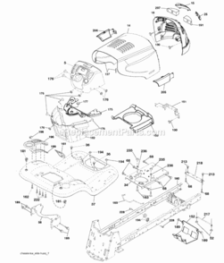 Part Location Diagram of 188267 Husqvarna Insert lens