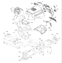 Part Location Diagram of 193057 Husqvarna Dash Lower