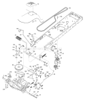 Part Location Diagram of 197657 Husqvarna Strap Torque Left Hand