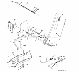 Part Location Diagram of 583242901 Husqvarna Plunger Asm.