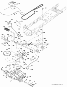 Part Location Diagram of 421648 Husqvarna Keeper Pulley T/A