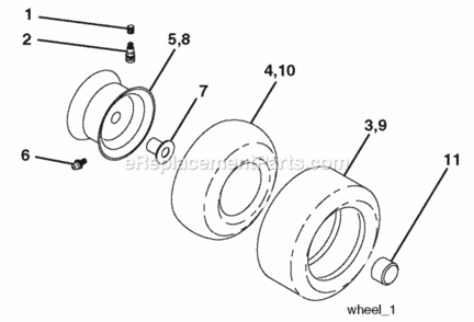 Page J Diagram and Parts List for PO15538LTX 2008-05 Husqvarna Lawn Tractor
