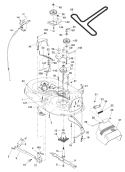 Part Location Diagram of 106932X Husqvarna Knob Round