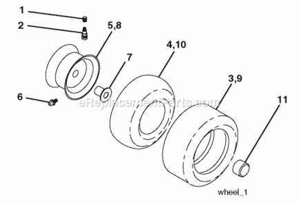 Page J Diagram and Parts List for PO175H42LT 2008-05 Husqvarna Lawn Tractor