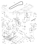 Part Location Diagram of 165623 Husqvarna Bracket Pivot Lever
