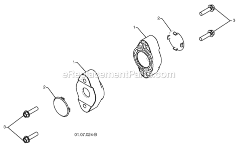 Page C Diagram and Parts List for PP1150E27 2009-07 Husqvarna Snow Blower