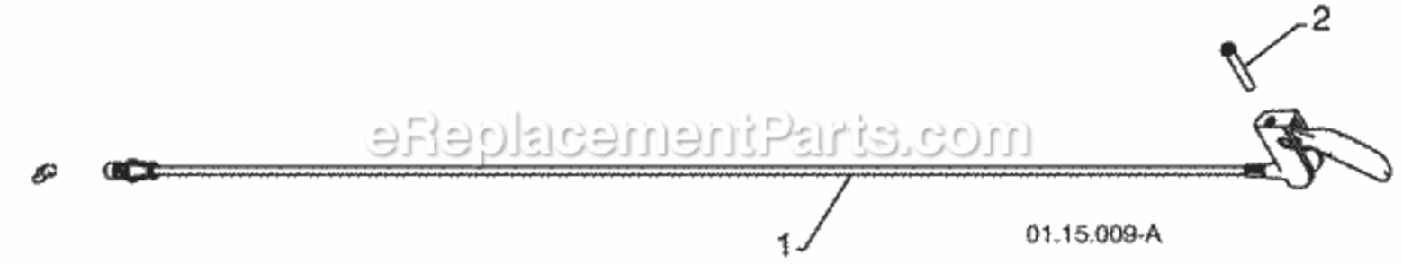 Page L Diagram and Parts List for PP1150E27 2010-06 Husqvarna Snow Blower