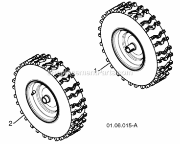 Page X Diagram and Parts List for PP1150E27 2010-06 Husqvarna Snow Blower
