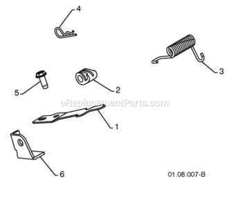 Page X Diagram and Parts List for PP1330ES 2009-08 Husqvarna Snow Blower