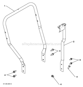 Page Q Diagram and Parts List for PP208E24 2009-07 Husqvarna Snow Blower
