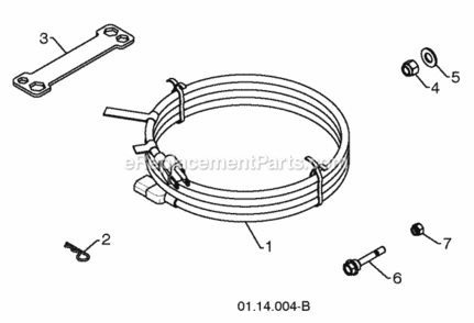 Bag_Of_Parts Diagram and Parts List for PP208E24 2009-07 Husqvarna Snow Blower
