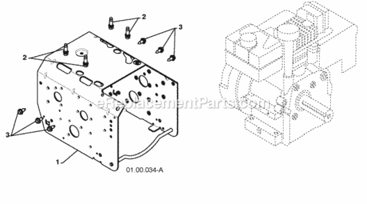 ChasisEnginePulleys Diagram and Parts List for PP208E24 2009-07 Husqvarna Snow Blower