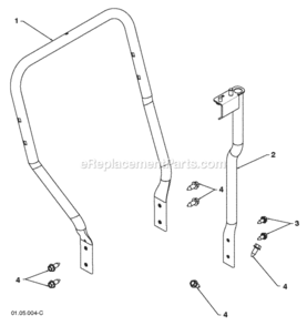 Page R Diagram and Parts List for PP208EPS24 2009-08 Husqvarna Snow Blower