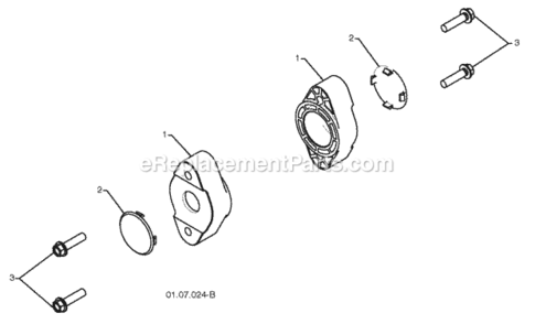 Page D Diagram and Parts List for PP208EPS24 2009-08 Husqvarna Snow Blower
