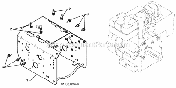 ChassisEnginePulleys Diagram and Parts List for PP208EPS24 2009-08 Husqvarna Snow Blower