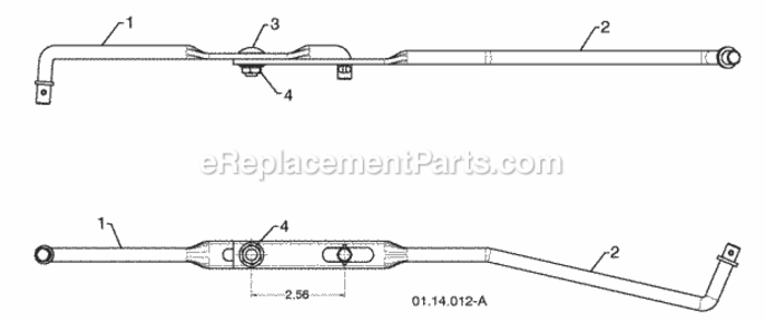 Page G Diagram and Parts List for PP265E27 2009-08 Husqvarna Snow Blower