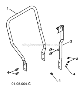 Part Location Diagram of 418313X431 Husqvarna Pivot Support