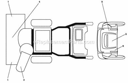 Part Location Diagram of 174572 Husqvarna Decal, Warning Spark