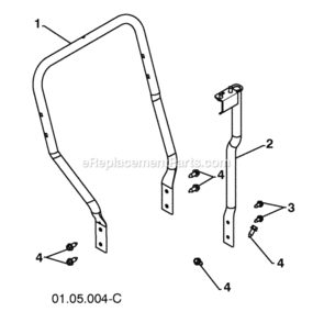 Page R Diagram and Parts List for PP291E27 2010-07 Husqvarna Snow Blower