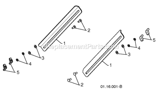 Part Location Diagram of 181160X431 Husqvarna Drift Cutter Bar