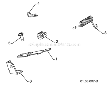 Page T Diagram and Parts List for PP291E30 2010-03 Husqvarna Snow Blower