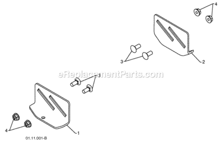 Page D Diagram and Parts List for PP291E30 2010-03 Husqvarna Snow Blower