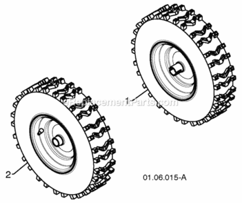 Page Y Diagram and Parts List for PP291EPS27 2010-04 Husqvarna Snow Blower