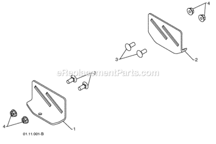 Page D Diagram and Parts List for PP291EPS27 2010-04 Husqvarna Snow Blower