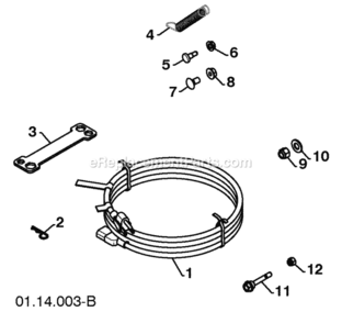 Bag_Of_Parts Diagram and Parts List for PP291EPS27 2010-04 Husqvarna Snow Blower