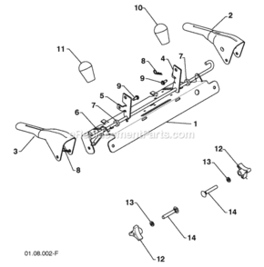Page S Diagram and Parts List for PP414EPS30 2010-04 Husqvarna Snow Blower