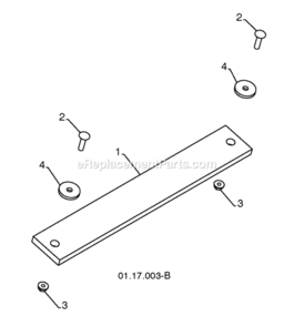 Page E Diagram and Parts List for PP414EPS30 2010-04 Husqvarna Snow Blower