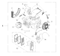 Page A Diagram and Parts List for PP4300  Husqvarna Generator