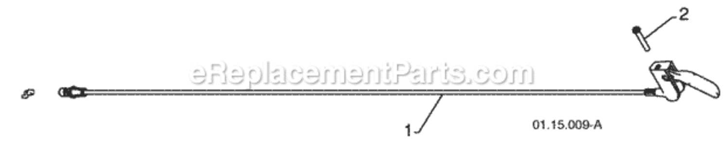 Page L Diagram and Parts List for PR1030ES 2009-06 Husqvarna Snow Blower