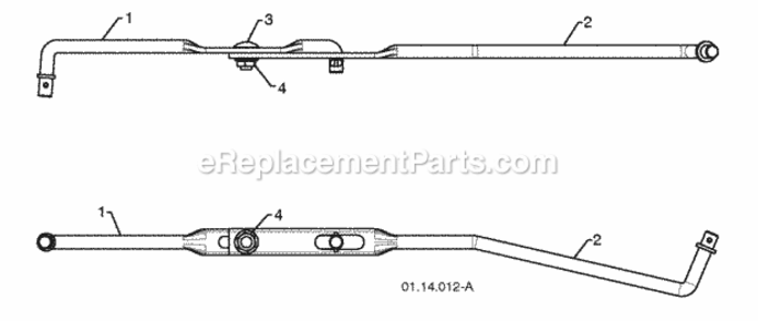 Page G Diagram and Parts List for PR624 2010-04 Husqvarna Snow Blower