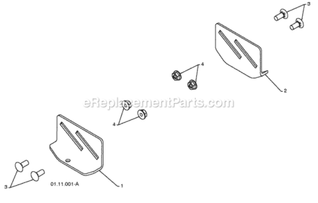 Page D Diagram and Parts List for PR6R24 2009-09 Husqvarna Snow Blower